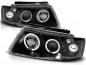 Preview: Scheinwerfer Angel Eyes für VW Passat 3B Bj. 96-00 Schwarz